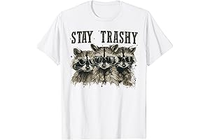 Stay Trashy Raccoon T-Shirt: Unleash Your Inner Trash Panda!