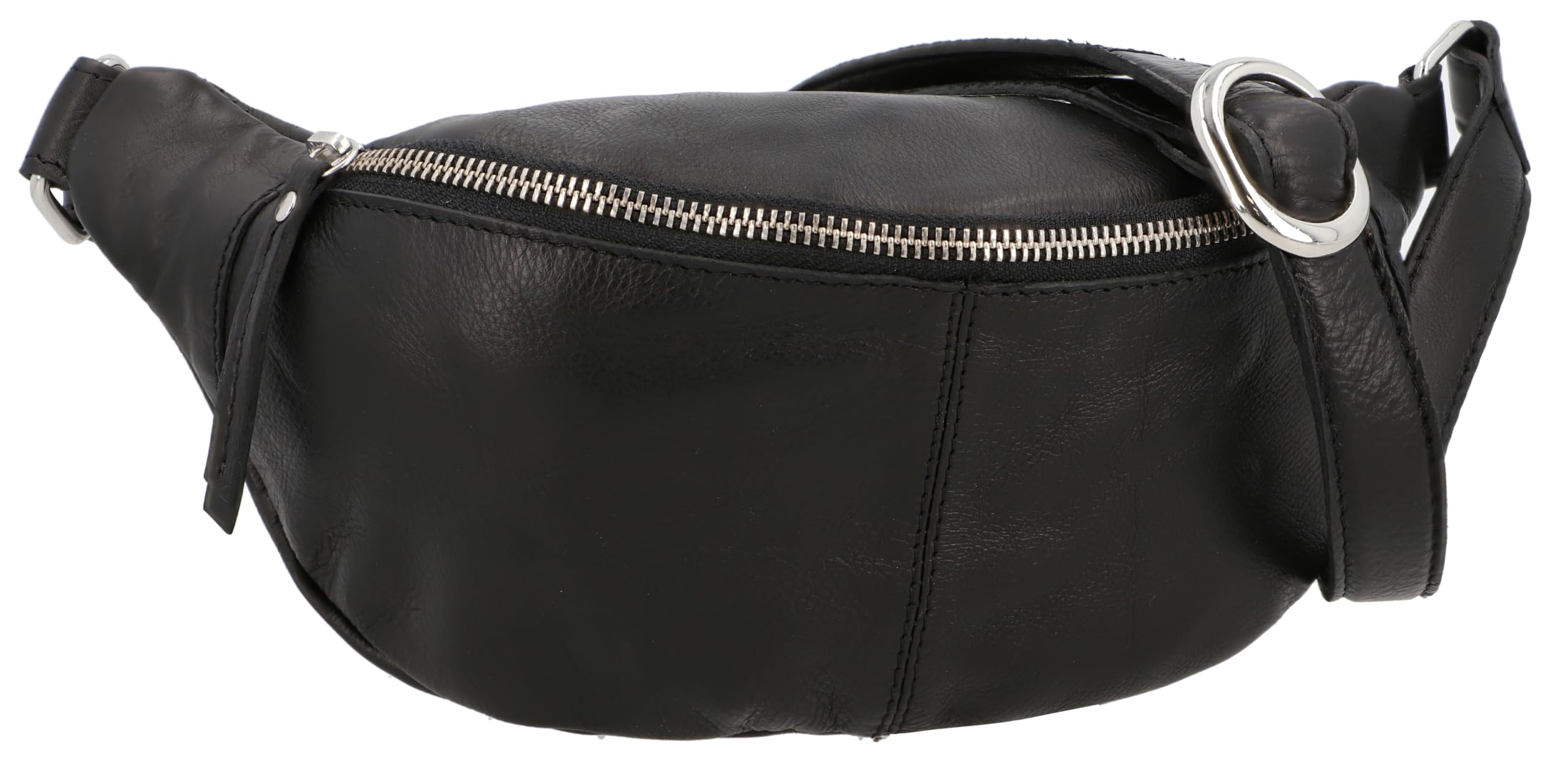 Gusti Cillian - Riñonera de piel para hombre y mujer, Negro , [25x14.5x8.5] cm, Retro