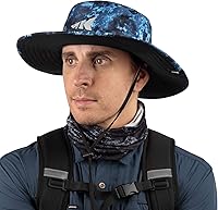 Vista 42 de KastKing Sol Armis UPF 50 Boonie - Sombrero de protección solar, pesca, playa y senderismo, remo, remo, kayak