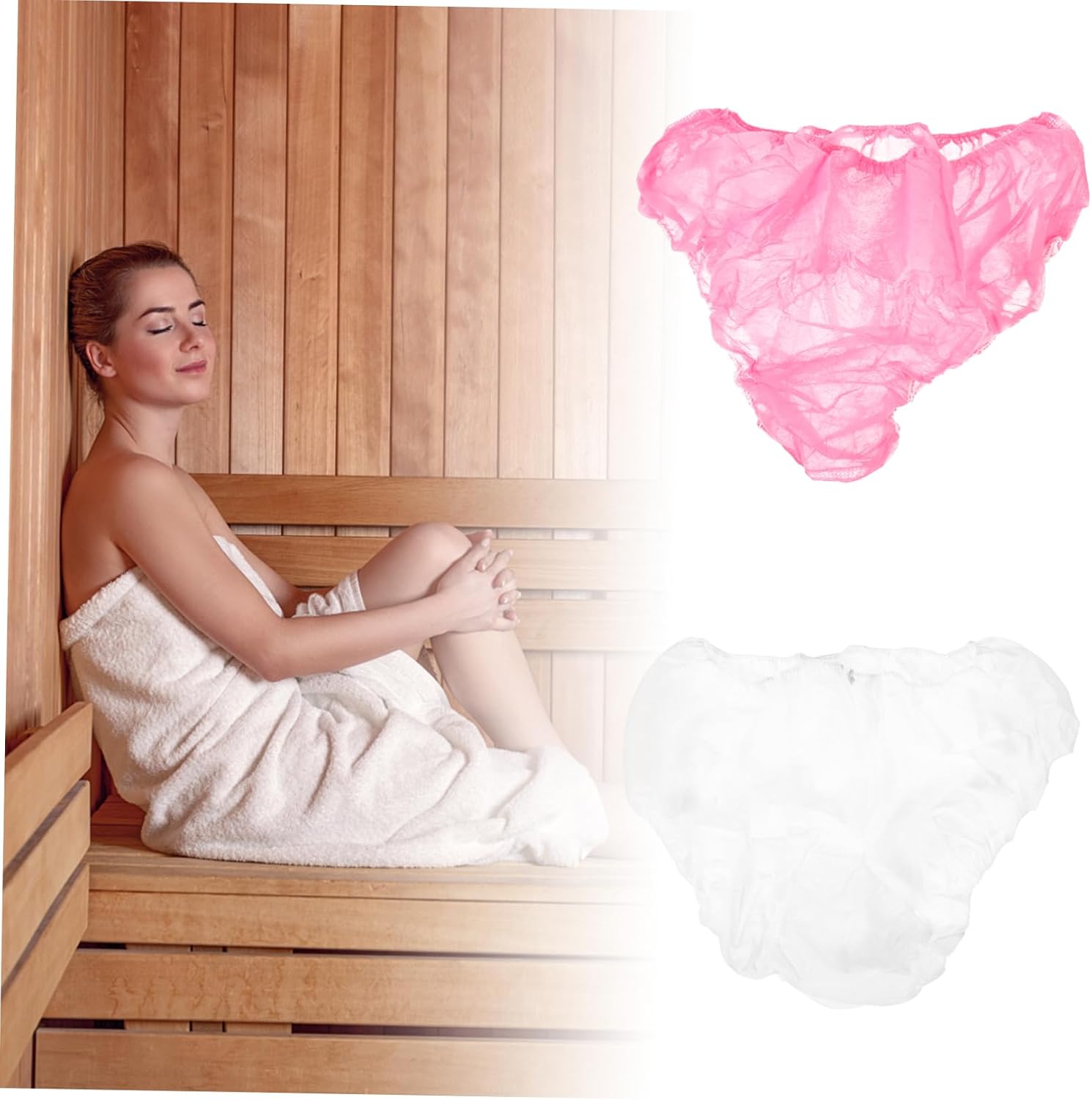 Holibanna Non-woven Underwear Underwear Women Travel Panties Underwear for Travel Womans Underwear Spray Tanning