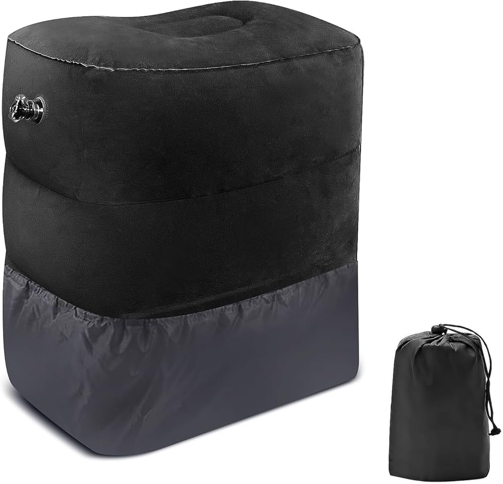 Amazon | IFLY 飛行機 フットレスト 子供 エアー足枕 空気足置き