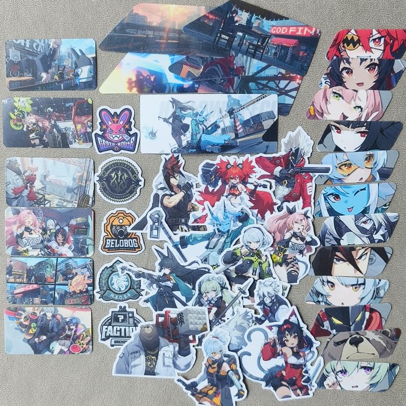 Amazon | WYWX(星の店)ゼンレスゾーンゼロステッカーゼンゼロシール40