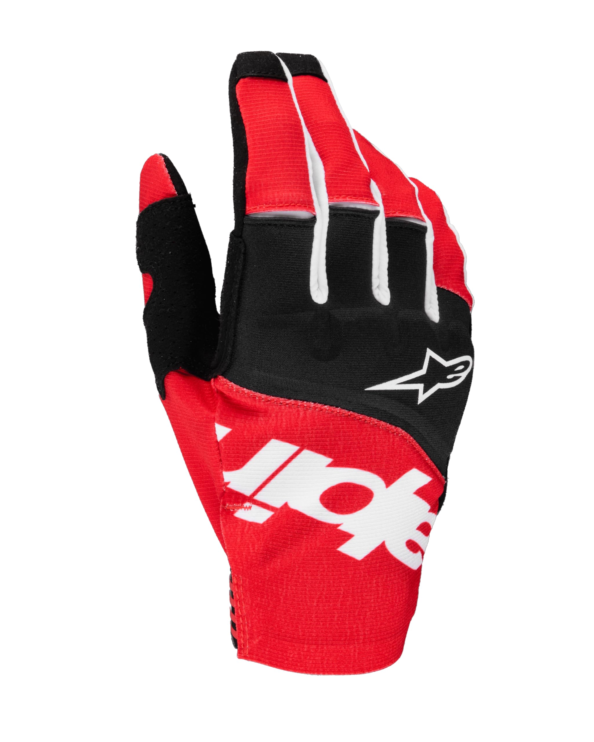 Techstar Gloves Black/Bright Red 2X (3560125-1303-XXL)