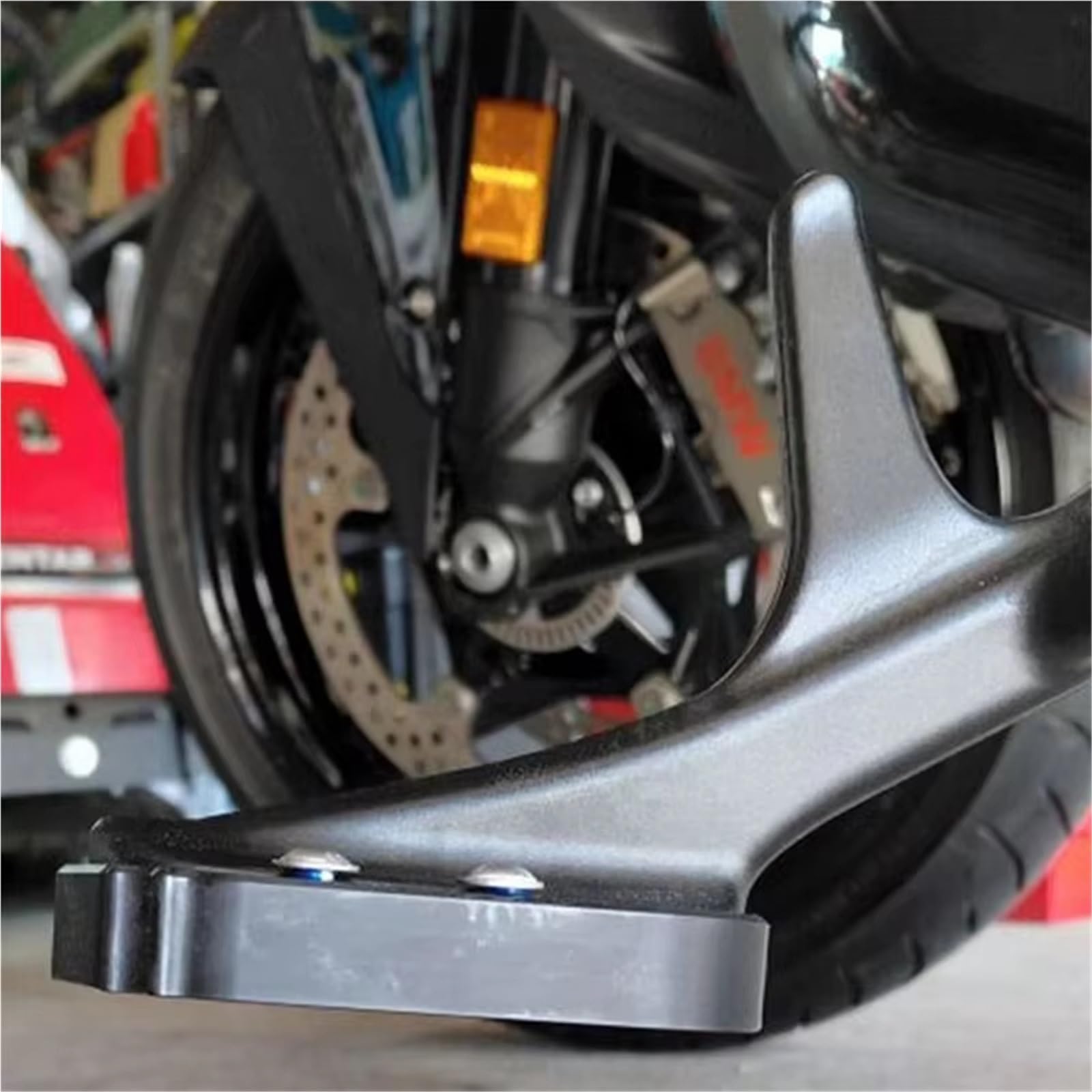 Basisplatte SeitenstüTze Kompatibel Mit Für R1300RT Verlängerung Motorrad Seitenständer Erweiterung Zubehör Kickstand Pad