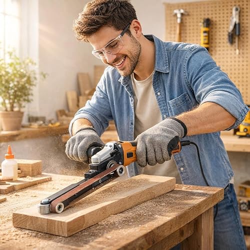 Vista 2 de CHICIRIS Herramienta de modificación de amoladora angular, modelo 100 125 Mini herramienta de amoladora eléctrica modificada a adaptador de lijadora