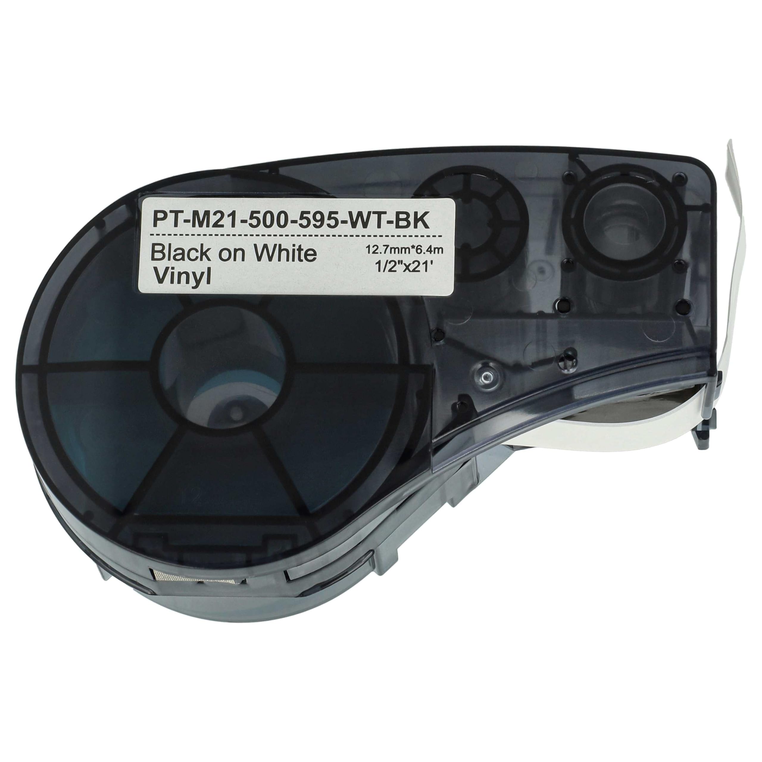 vhbw 5x Rubans compatible avec Brady BMP21-LAB