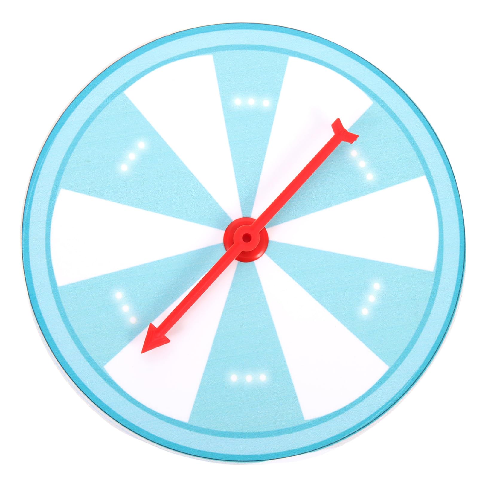 FAVOMOTO Hanging Prize Wheel DIY Decorative Wheel of Fortune 20cm Great for Celebrations