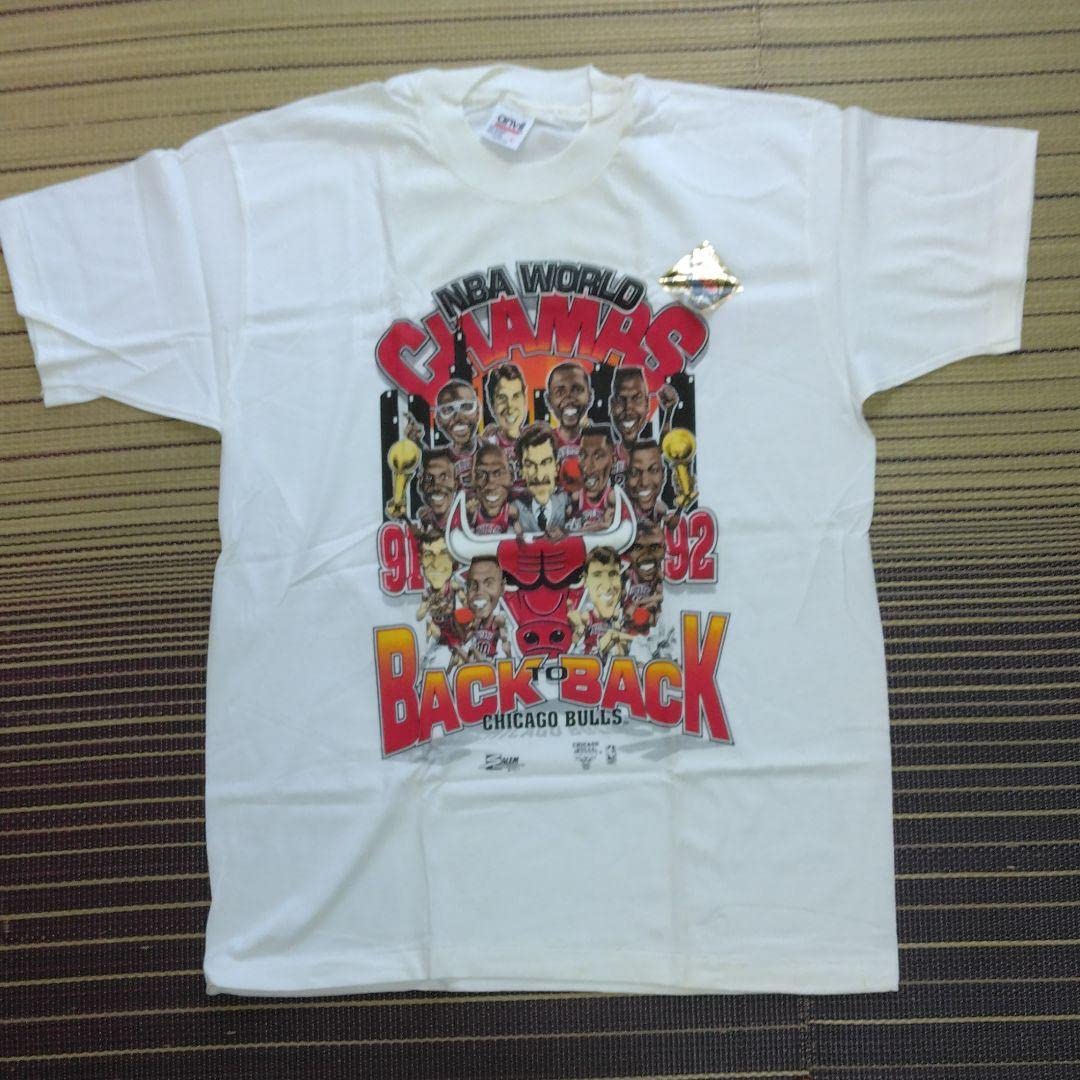 Amazon.co.jp: 1992年 NBAファイナル優勝記念シャツ マイケル