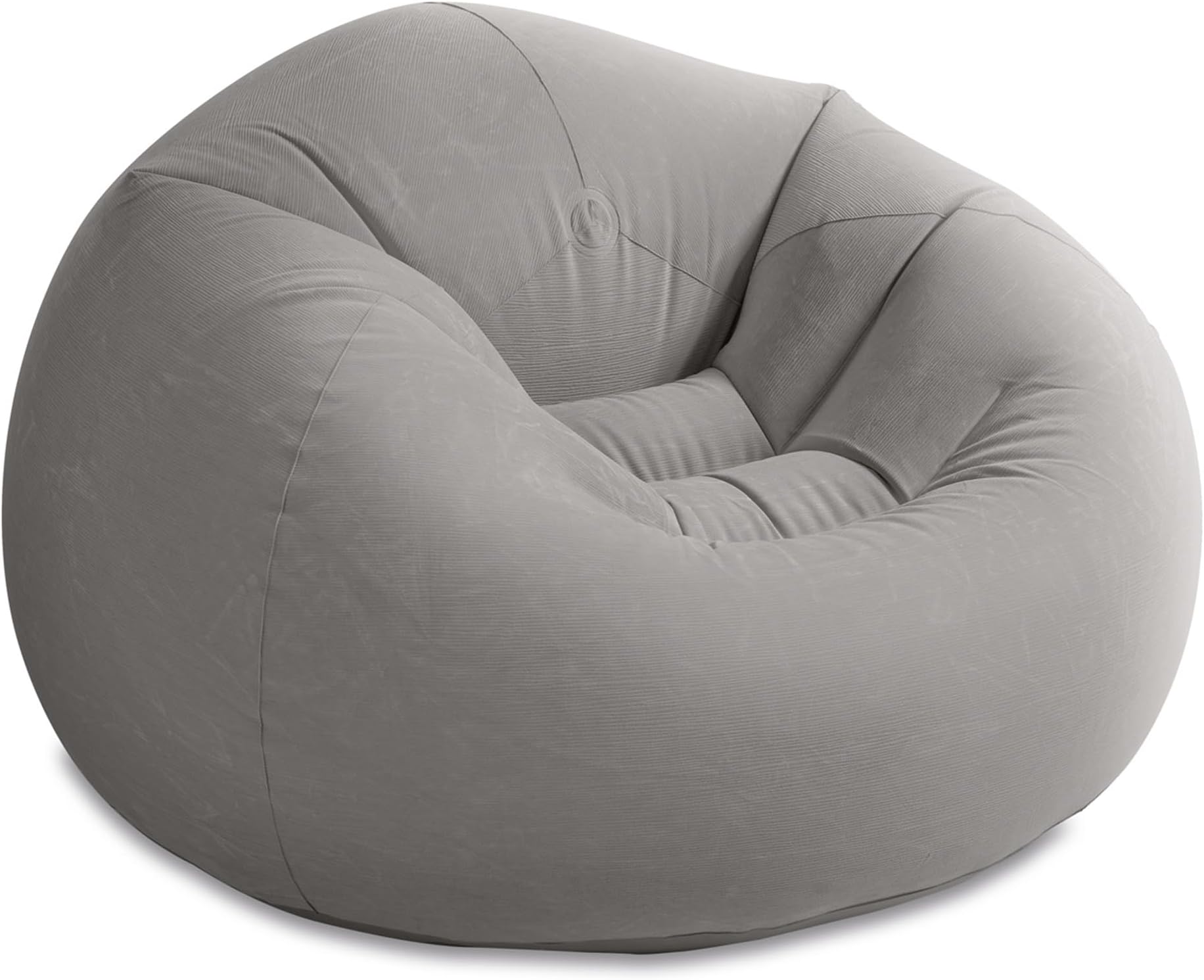 Intex Vinyl Beanless Bag Inflatable Chair, 42" X 41" X 27", Beige