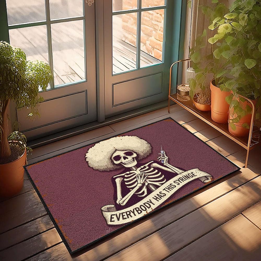 Paillasson décoratif 50 x 80 cm pour tapis de bienvenue d'intérieur