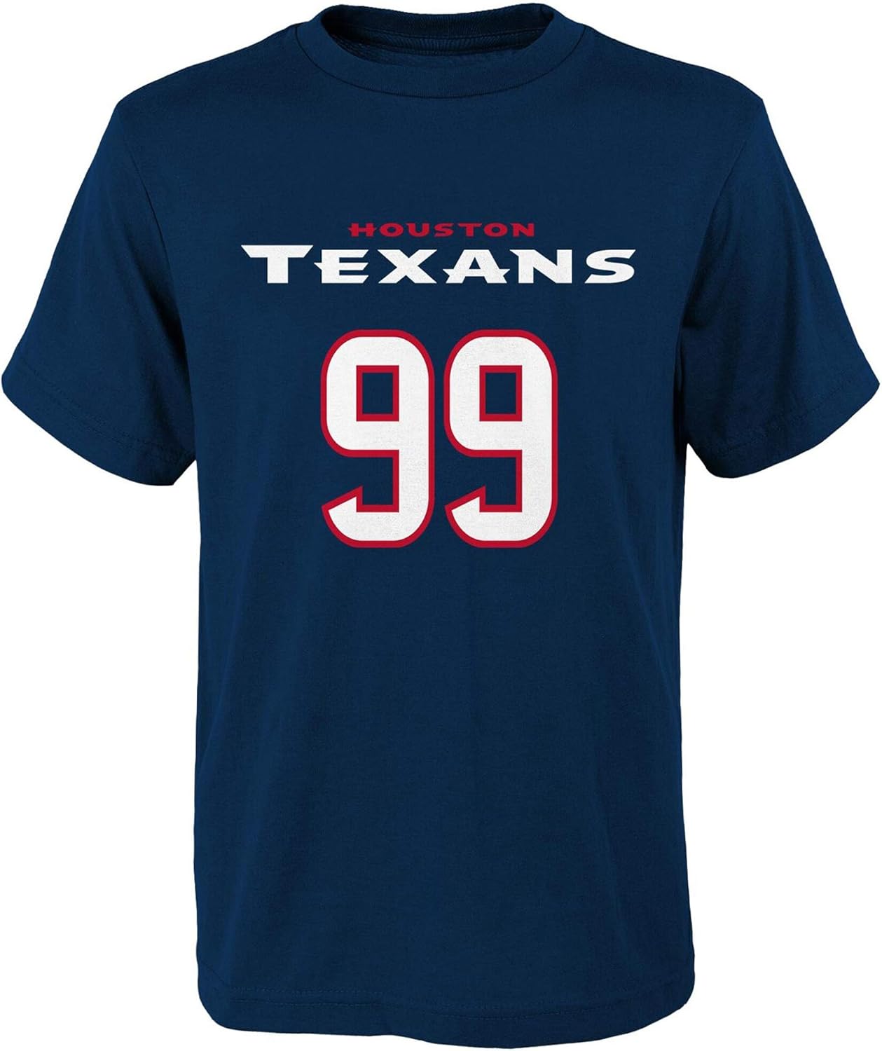 NFL Infants Toddler Team Color Alternate Mainliner Name and Number Player T-Shirt (2T, Deshaun Watson Houston Texans Home Navy) : Sports & Outdoors