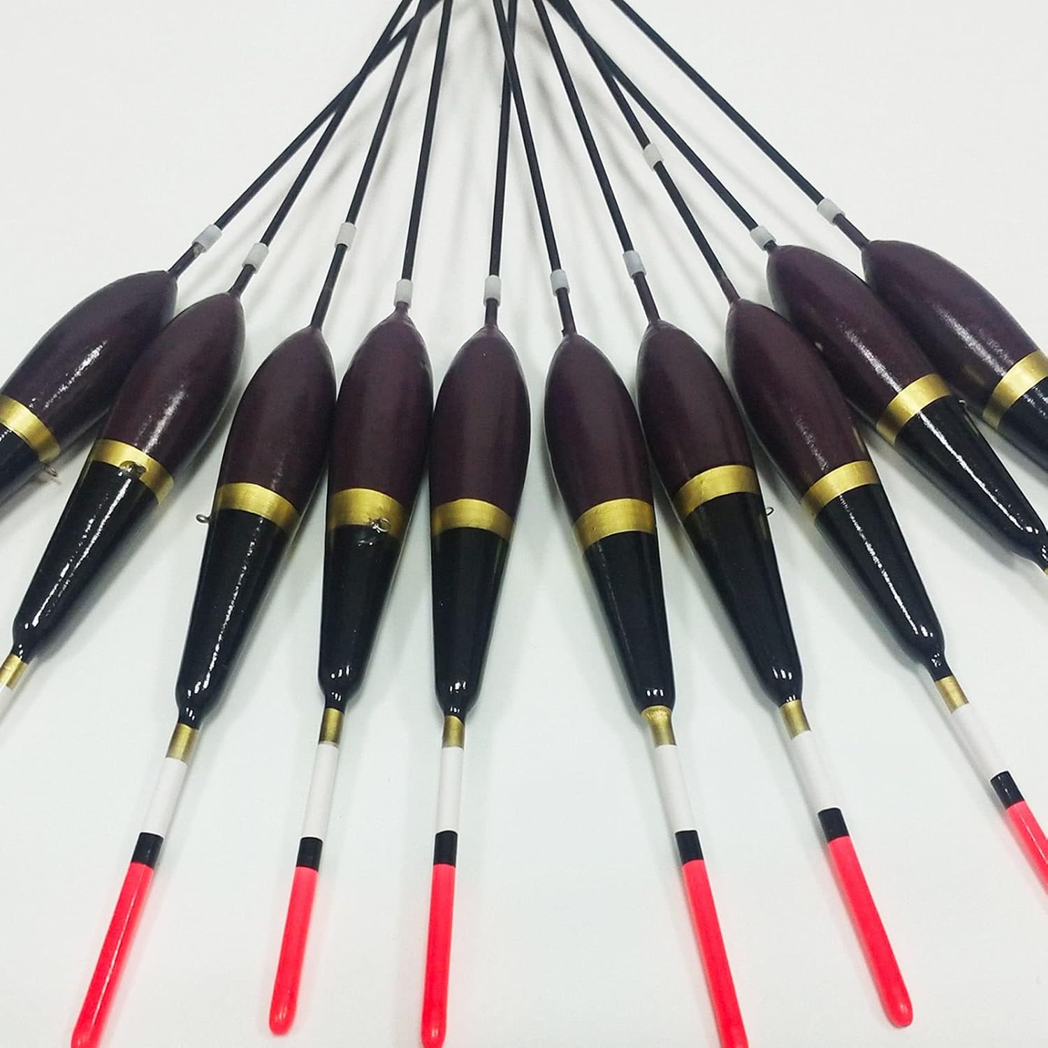 10pcs Collection Fishing Bobbers Cork Floats Kit Antenna Balsa Wood 2g/3g Buoy Fishing Tackle corchos de Pesca