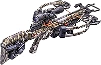Wicked Ridge RDX 410 Peak XT Crossbow by TenPoint - 410 FPS Reverse-Draw, ACUdraw Silent Cocking, Pro-View 400 Scope, Compact 29"