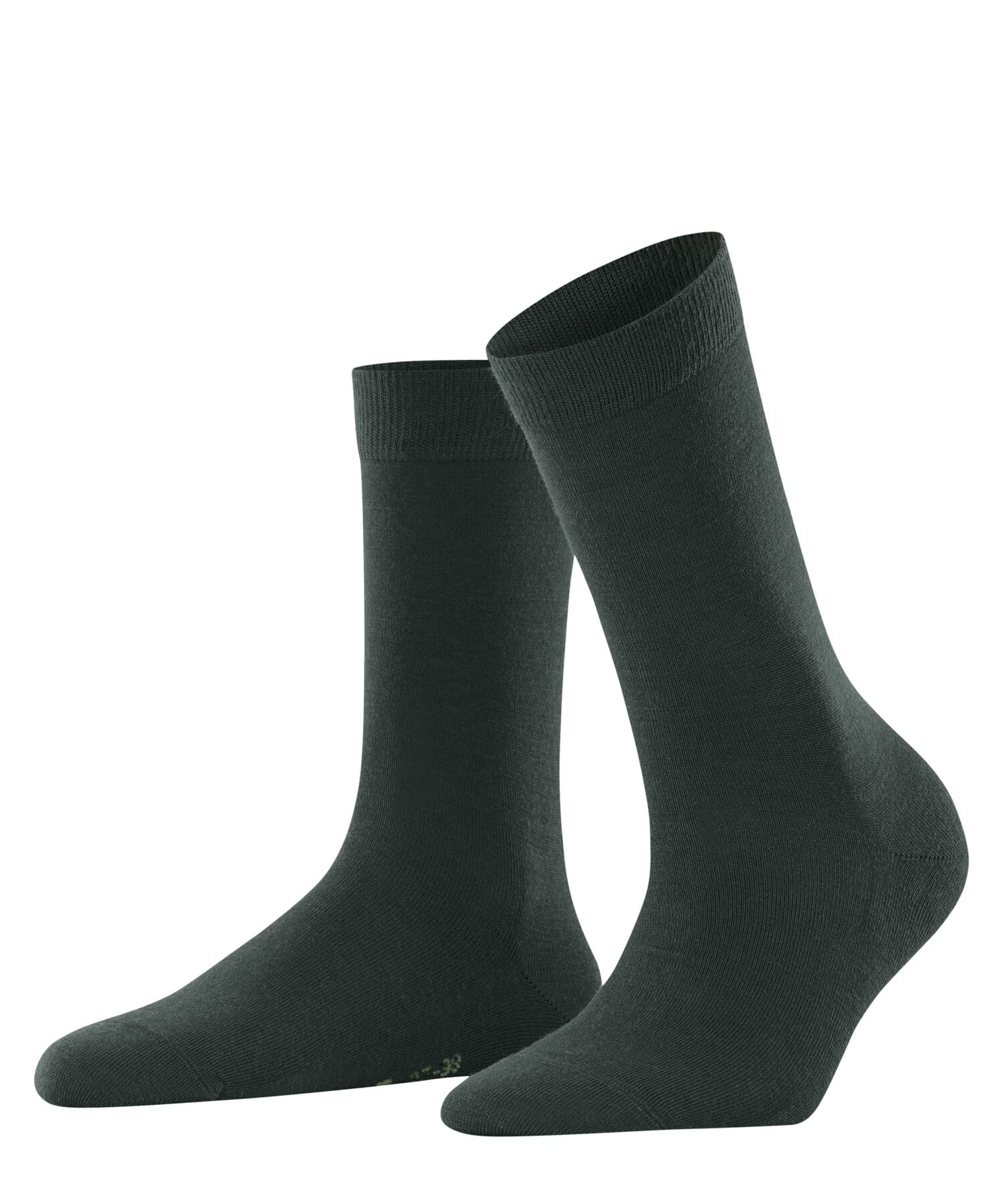 FALKE mujer Softmerino calcetines transpirable regulación del clima antiolores lana algodón plano delgado elegante costura plana en la zona de la punta 1 par