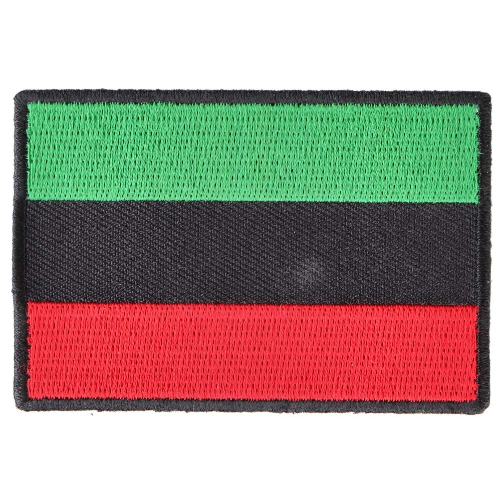 African Flag Patch - By Ivamis Trading - 3x2 inch