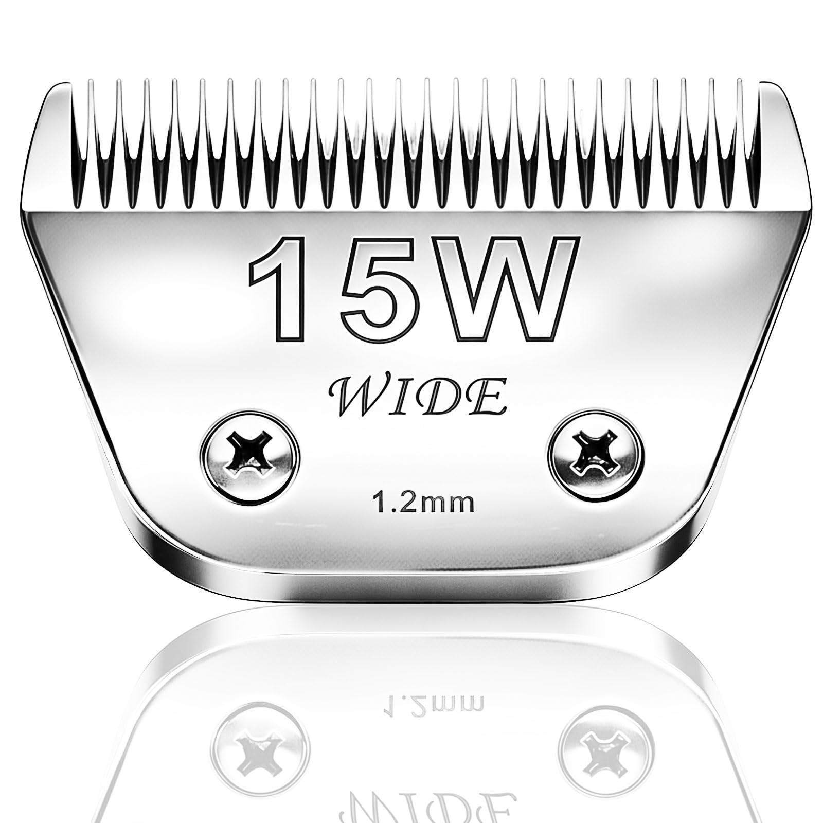 AUDOC 15W Wide Blade Pet Grooming Clipper Blades for Andis,Oster A5,Wahl km10 Clippers