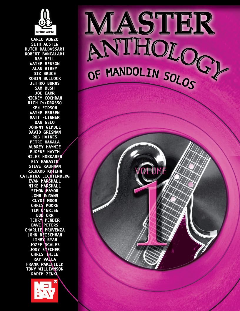 Master Anthology of Mandolin Solos, Volume 1