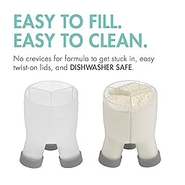 Boon Tripod Formula Container - Gray, 1 Count (Pack of 1)