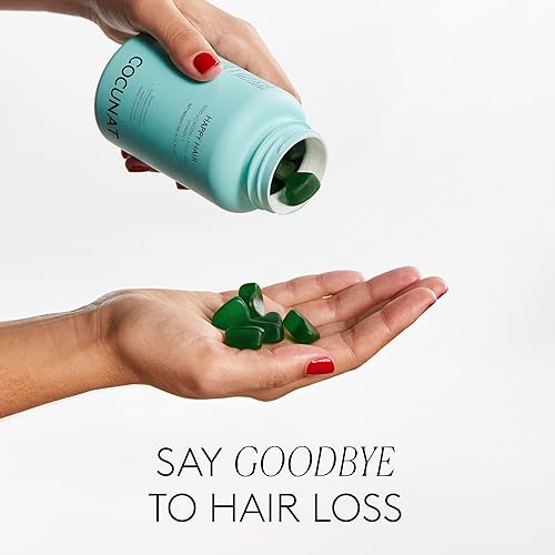 Miniatura 2 de COCUNAT - Pack 3 Months Happy Hair - Vitaminas para fortalecer, estimular el crecimiento y prevenir la caída del cabello - Cabello fino y dañado -