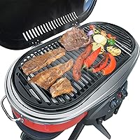 Vista 6 de Stanbroil Parrilla de hierro fundido para parrillas de cocina Coleman Roadtrip Swaptop Grills LX LXE LXX, paquete de 2