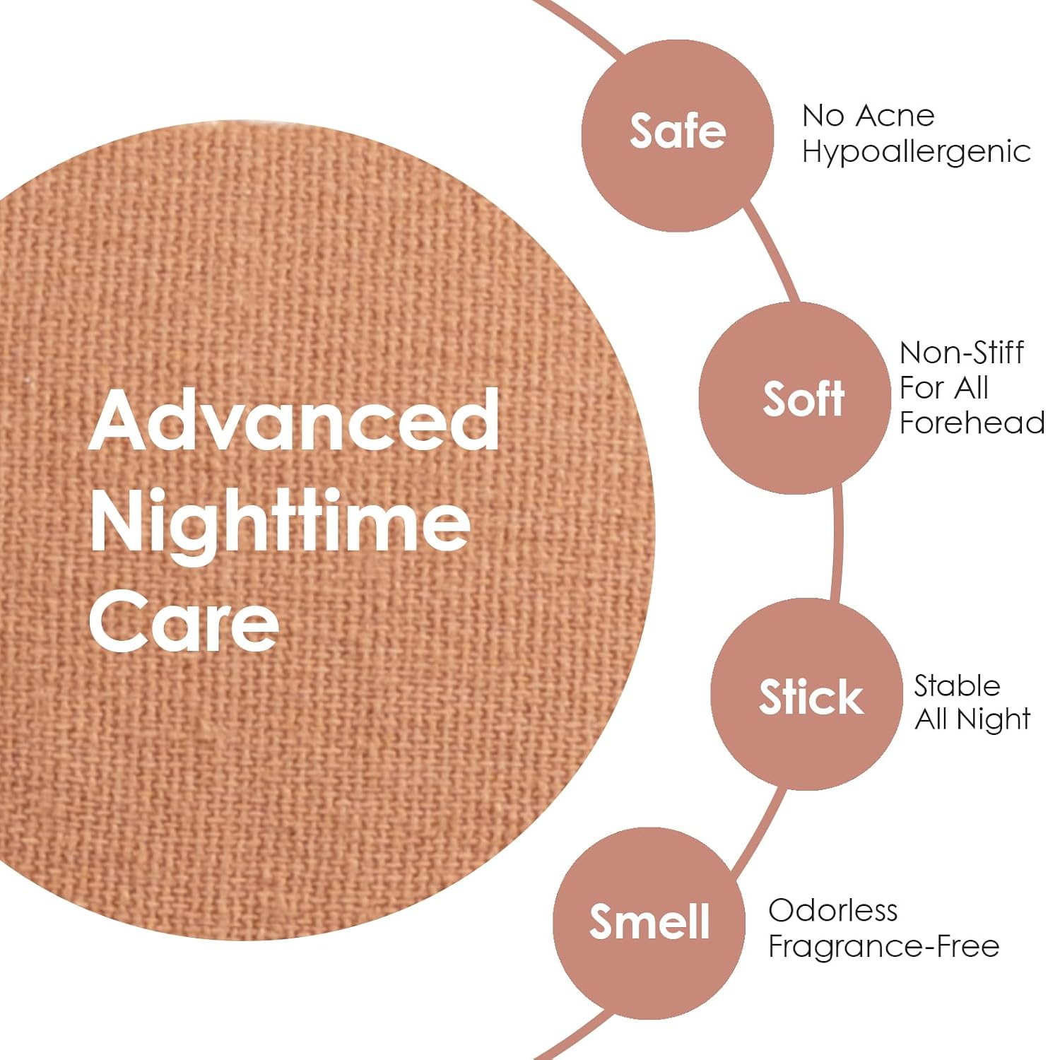 Forehead Wrinkle Patches Overnight (15 Pack) - Deep Wrinkle Repair from Fascia Layer,Micro Lift Elastic Facial Patches, Face Tape for Sleeping, Hypoallergenic Elasticity Cotton for Forehead Firming