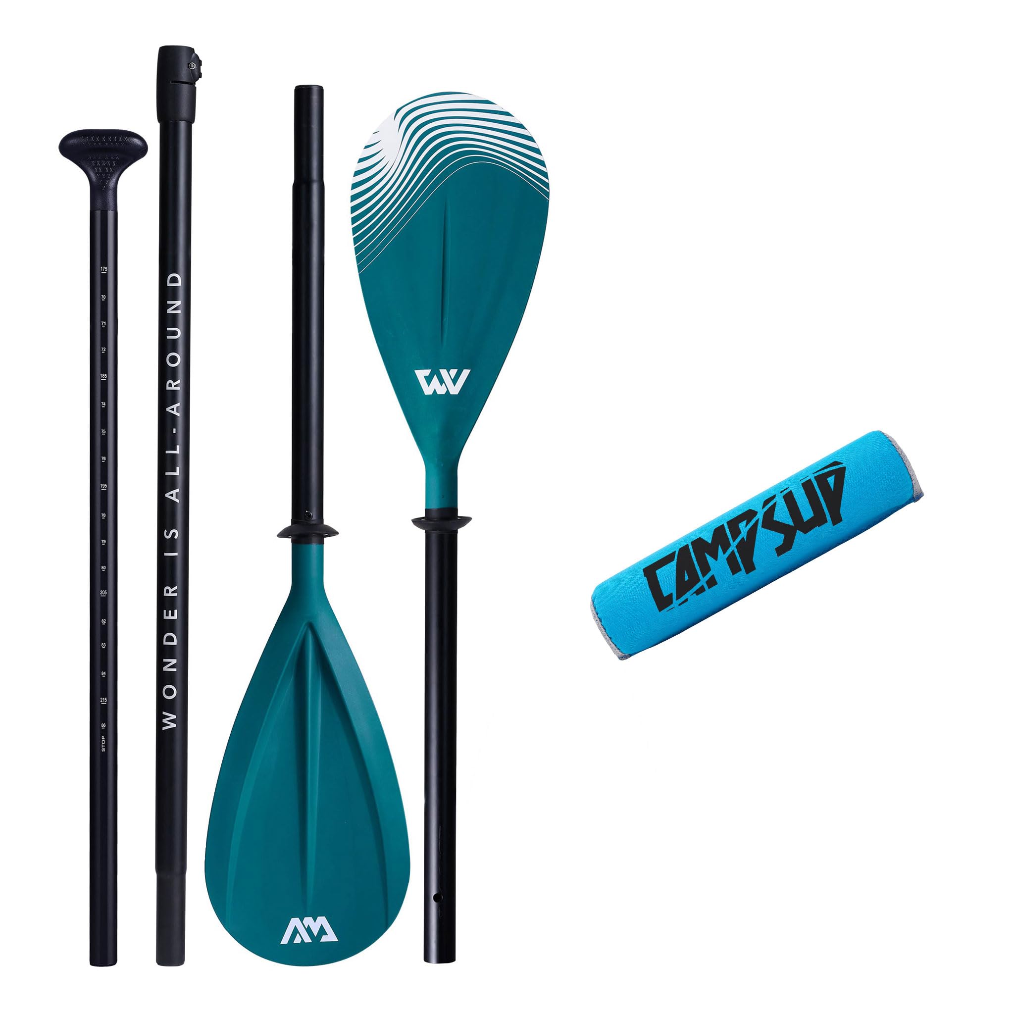 Aqua Marina zestaw 2 w 1 wiosła iSUP i kajak Dual-Tech aluminium + wiosło pływające do desek SUP