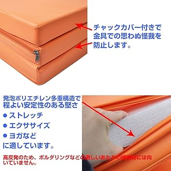 Amazon | IDEAPRO 体操マット スポーツ トレーニングマット 三