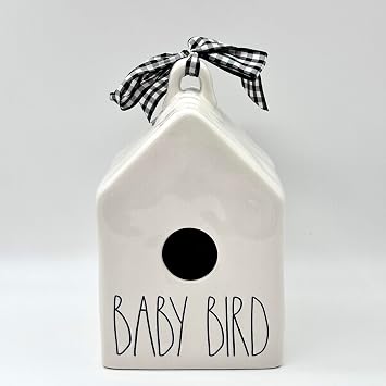 Rae Dunn Baby Bird Birdhouse