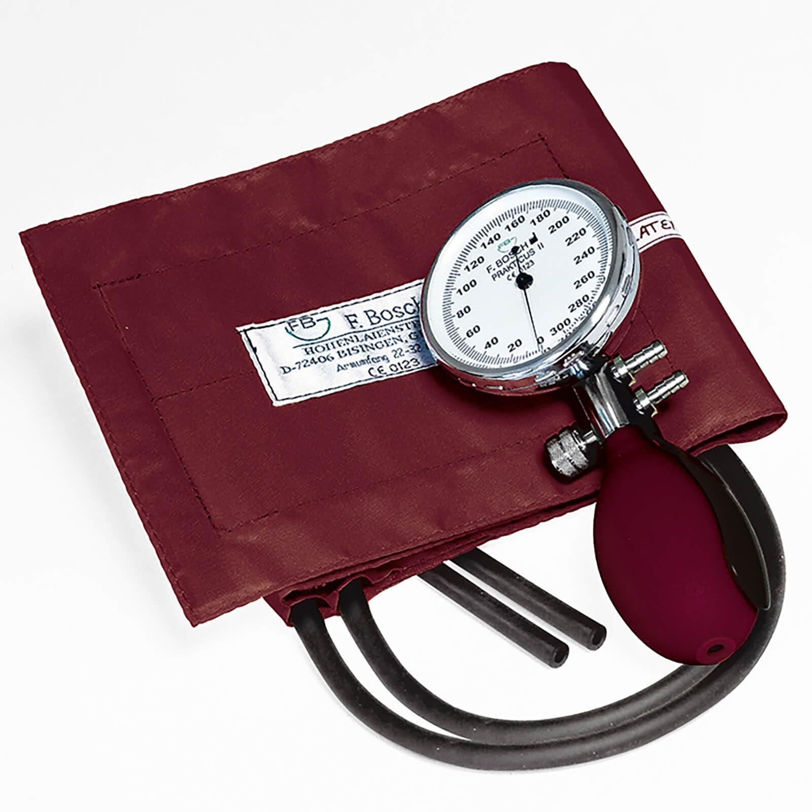 Prakticus II Blutdruckmessgerät Ø 68 mm, 2-Schlauch, grün, kpl. im Etui