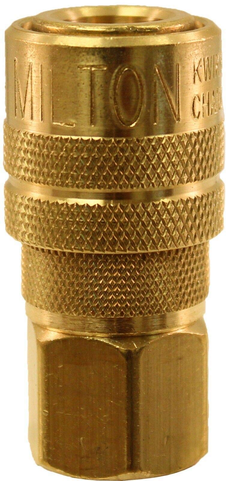 10 X Milton 715BK M Style Quick Coupler: 14-Inch Female Coupler product thumbnail 3