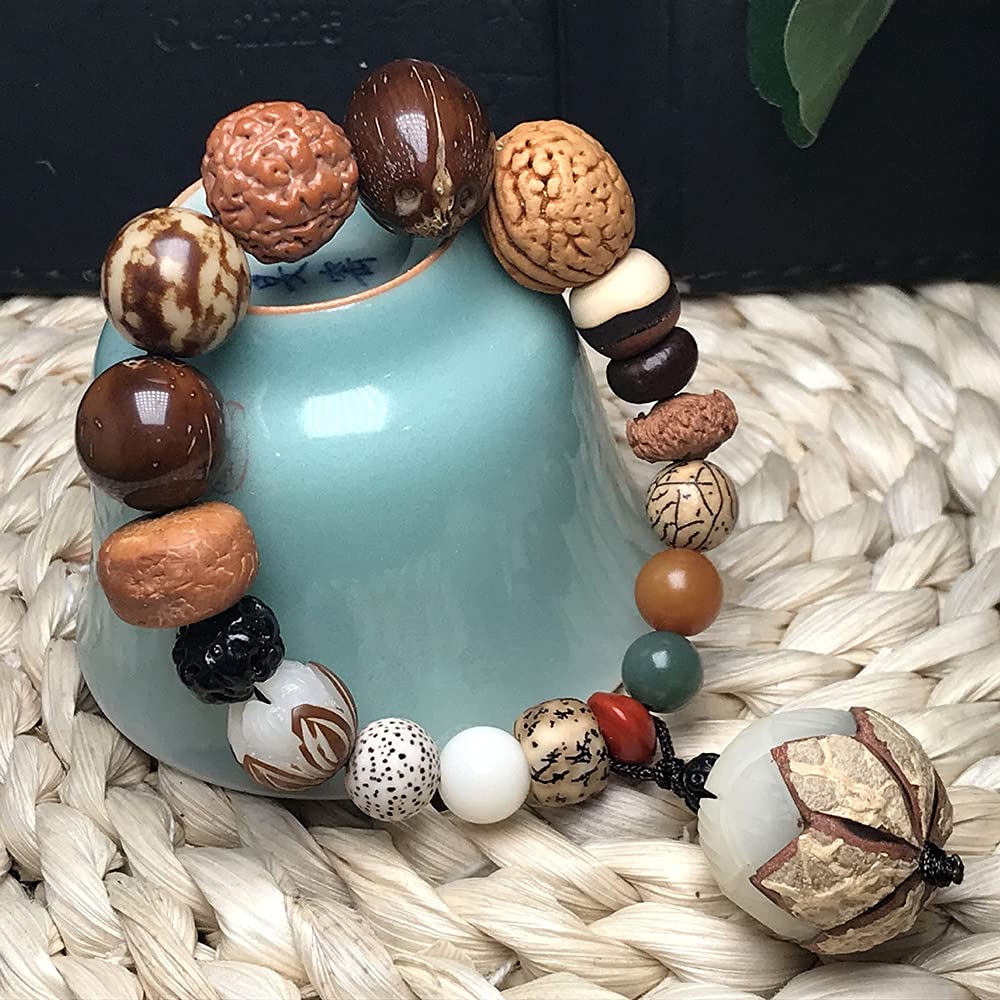 Bracciale Bodhi Naturale, Braccialetto for la Meditazione