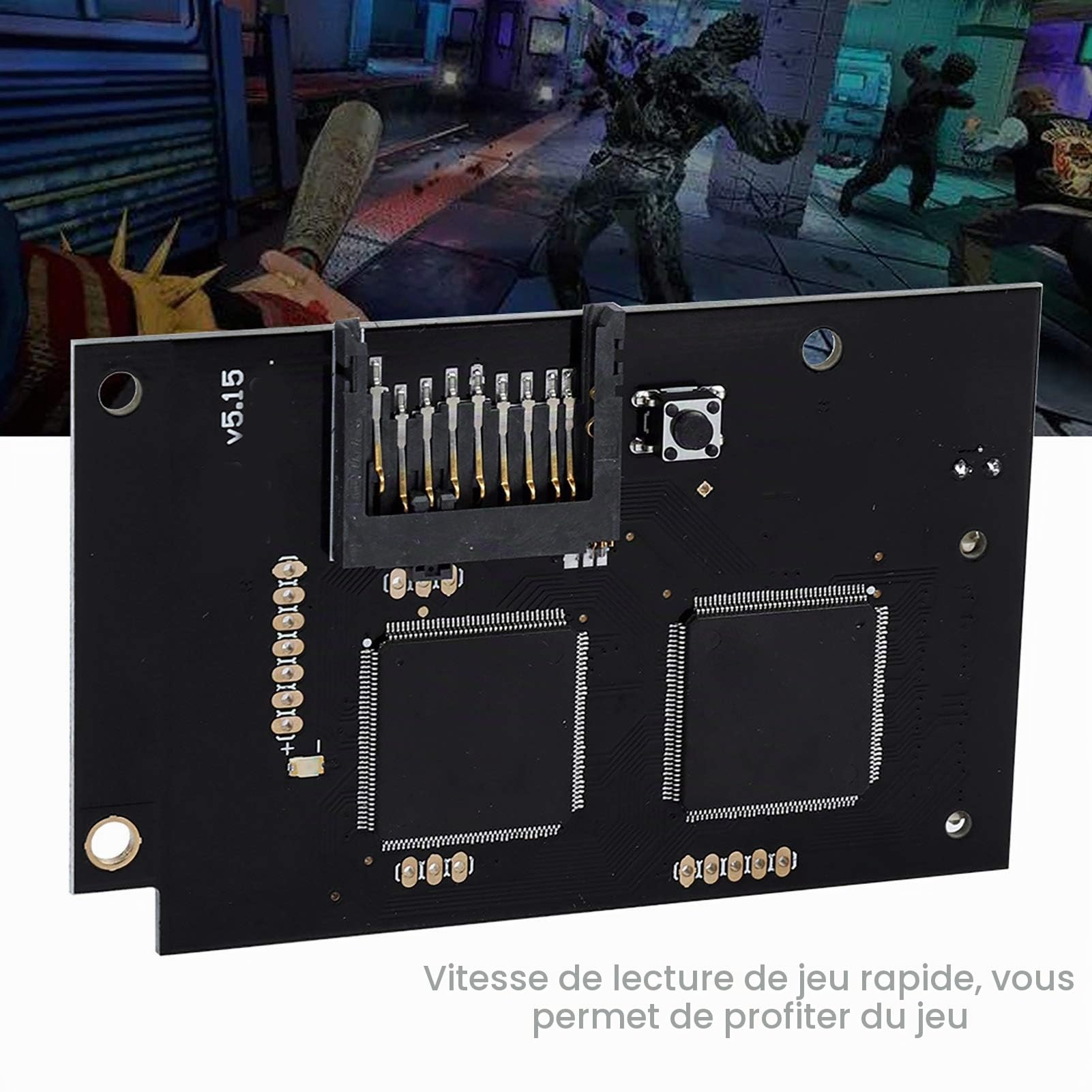 GDEMU Dreamcast, Carte de Lecteur Optique pour Dream Cast Carte de Simulation Pièce de Réparation pour DC