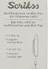 Scrikss D1 Mini Ballpoint Refill 2-Piece Blister Blue
