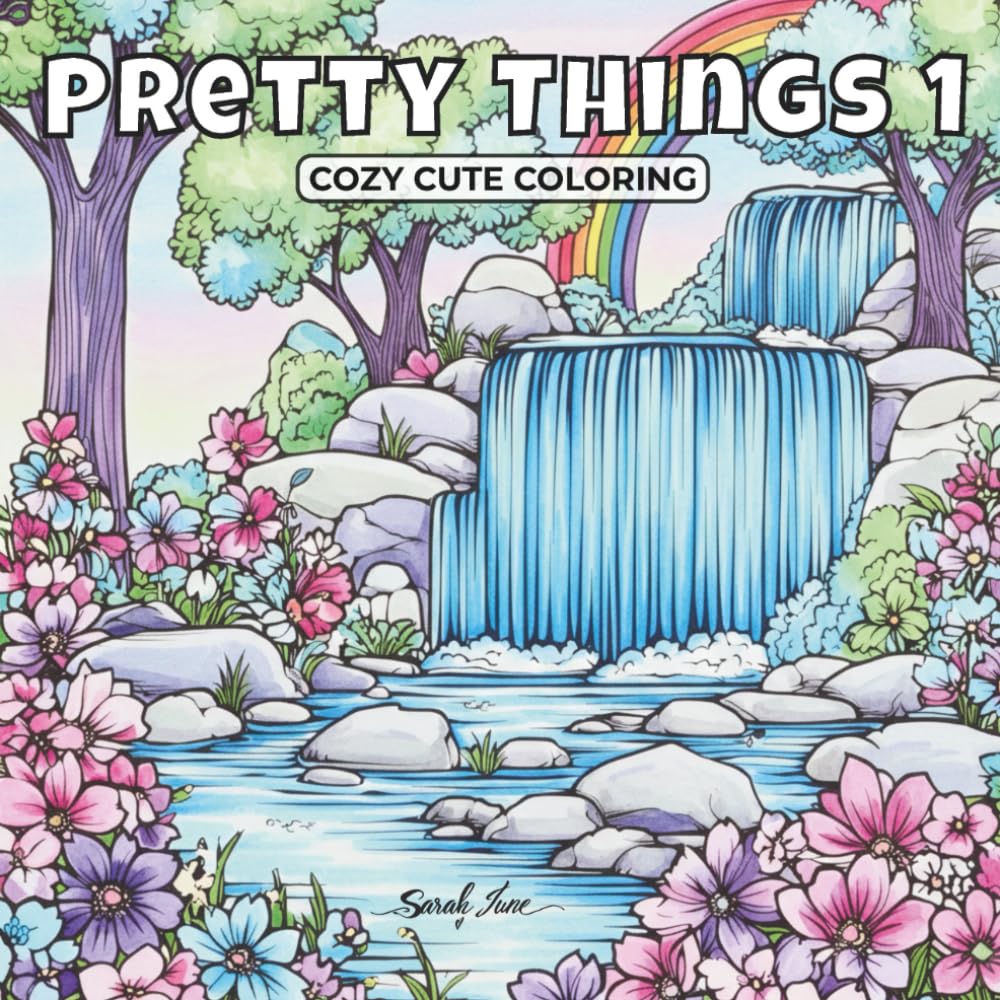 Pretty Things 1: Cozy Cute Coloring Book
