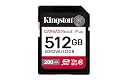Kingston Canvas React Plus V60 512GB SD Card | SDXC UHS-II | 280R/150W U3 V60 | Full HD/4K | SDR2V6/512GB gallery image