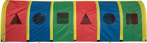 Miniatura 2 de Pacific Play Tents 95200 Túnel institucional de juego de gateo institucional estilo D de 9 pies para niños, 9 x 30 x 30 pulgadas, multicolor