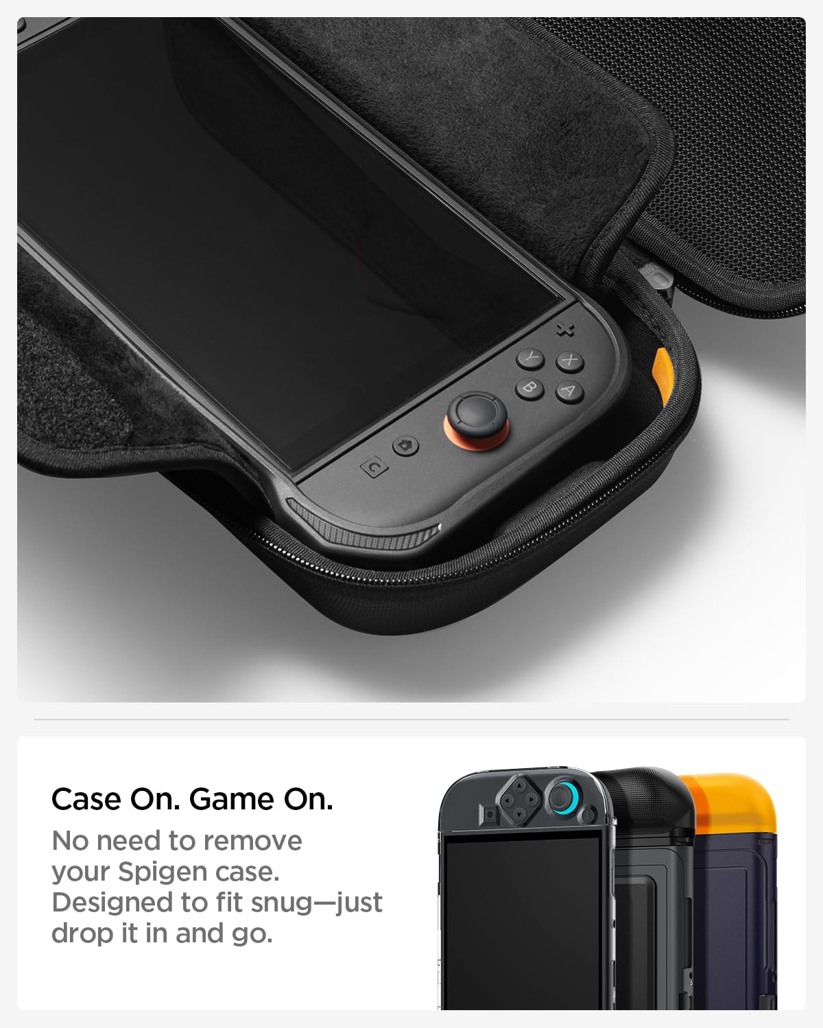 Spigen Custodia Rugged Armor Pro Compatibile con Nintendo Switch 2 2025 - Nero