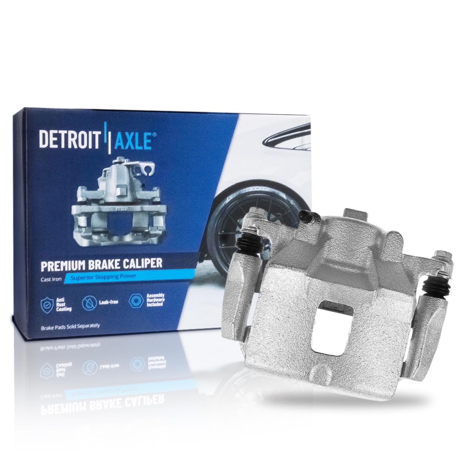 Detroit Axle - Front Right Brake Caliper for Chevrolet Cobalt Pontiac G5