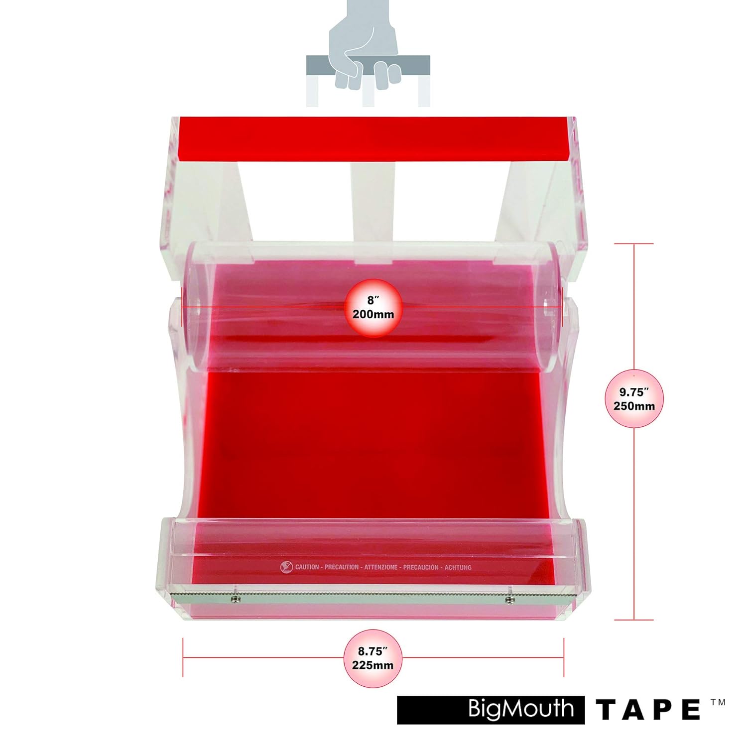 8-Inch Tabletop Tape Dispenser for Commercial, Office or Home Use
