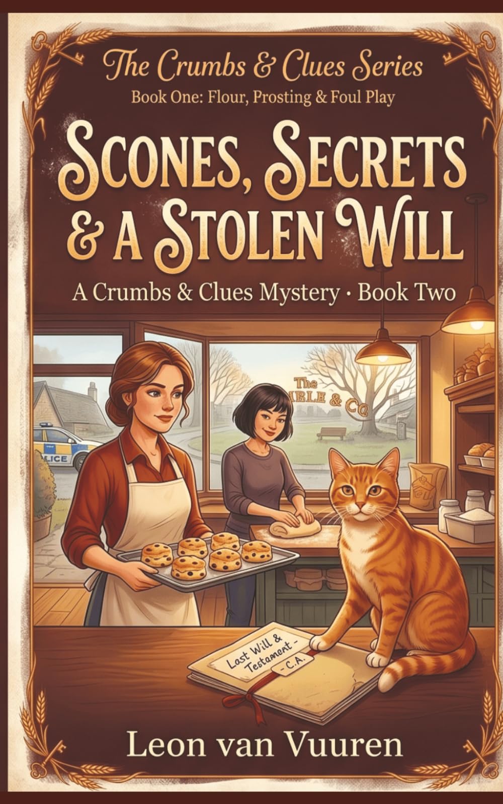 Scones, Secrets and a Stolen Will: A Crumbs & Clues Mystery
