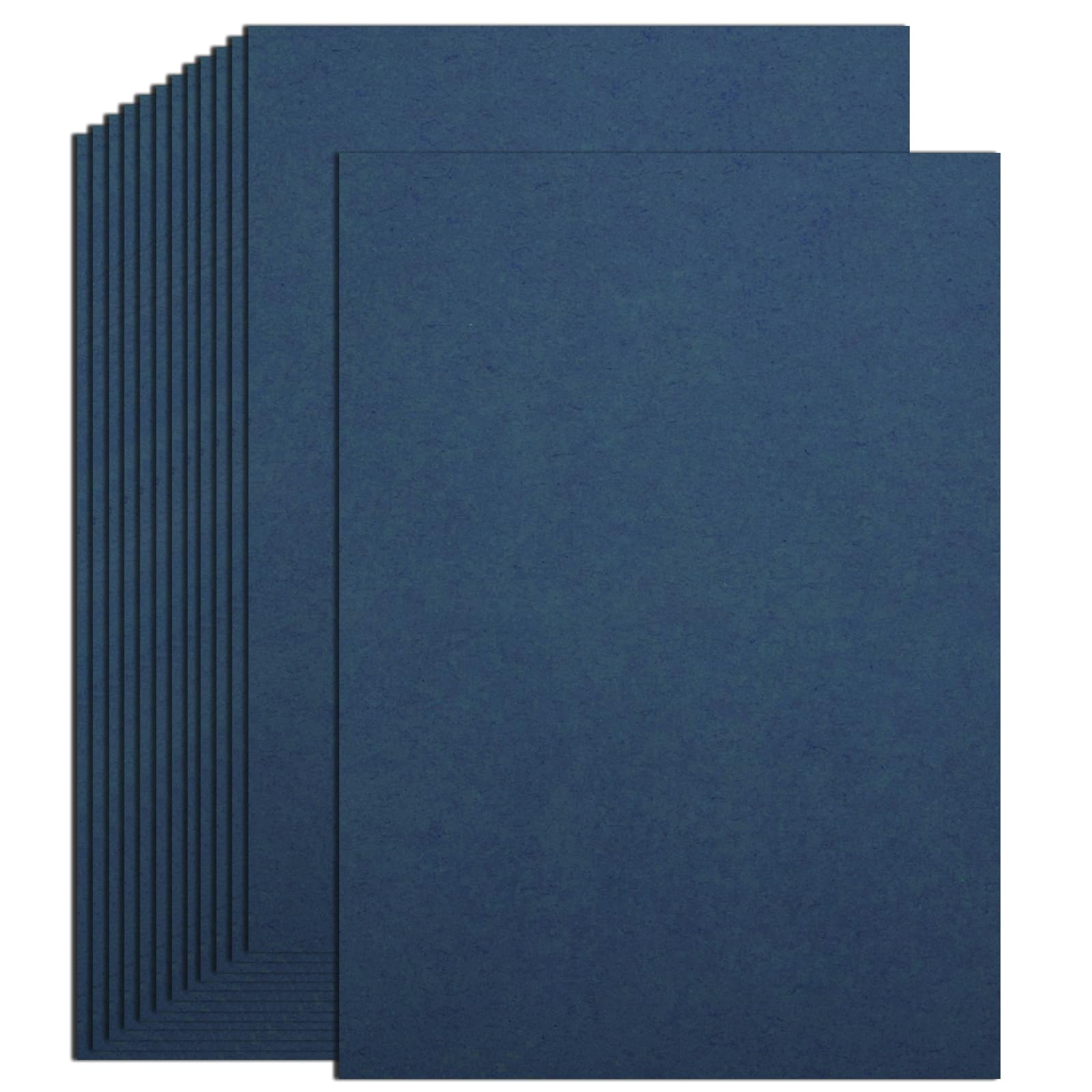 Amazon.com: 25 Sheets Navy Blue Cardstock Paper | 300gsm/110lb