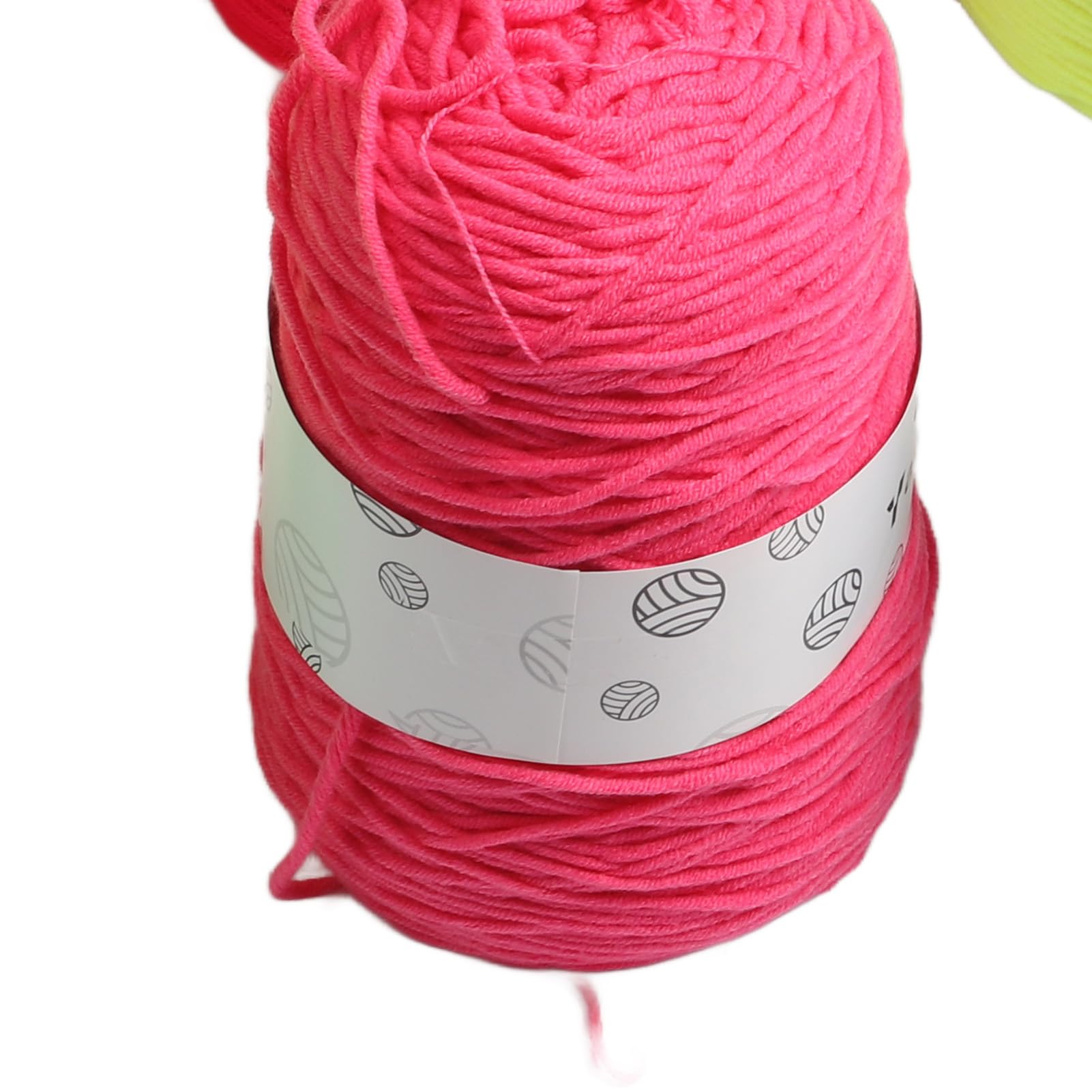 Generic Filato Tufting Luminoso 6 Rotoli 437 Iarde Ciascuno Filato Per Maglieria Per Tappeti Resistente Al Restringimento Di Colore Fluorescente Per Uso Domestico Fai Da Te