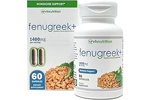 Fengeek+ Fenugreek Capsules: Natural Breastfeeding Support for Lactating Mothers