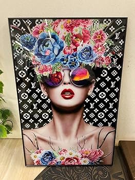 Amazon.co.jp: オマージュアート アートパネル ブランド アート 絵画