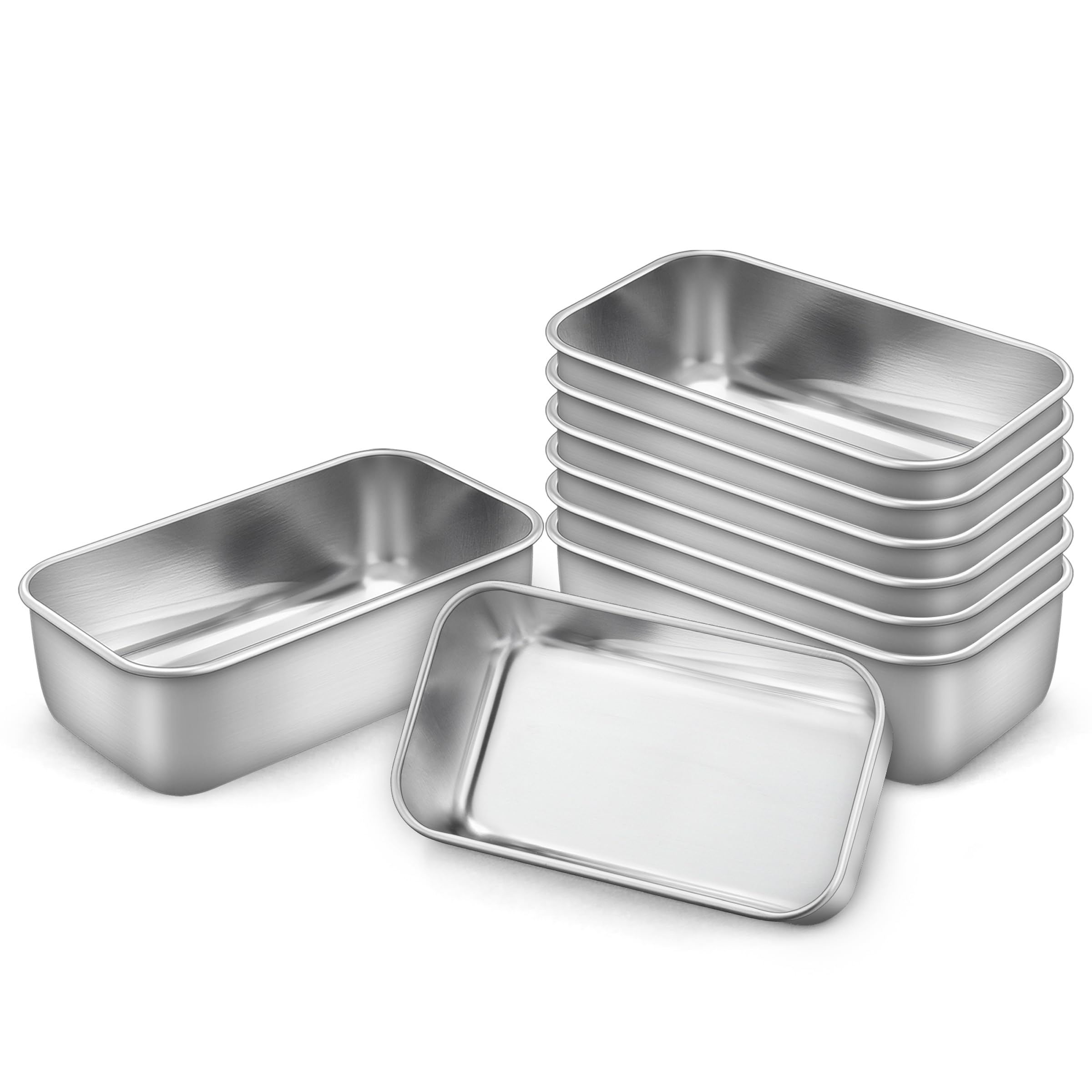 LIANYU Mini Loaf Pan for Baking Bread