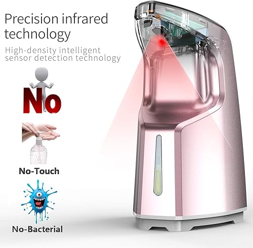 Miniatura 2 de Dispensador automático de jabón sin contacto, dispensador de jabón para platos para cocina y baño, dispensador de jabón de manos, sensor de