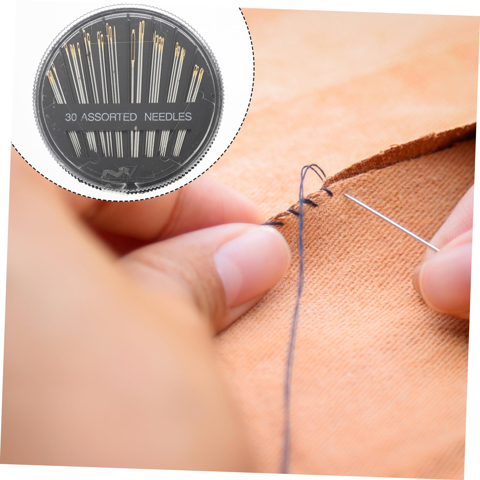 NUOBESTY Strumenti Per Cucire Aghi e Filo Kit Di Aghi Da Cucito Confezione Di Filo Per Ago Pratico Kit Di Accessori Per Cucire Fai Da Te
