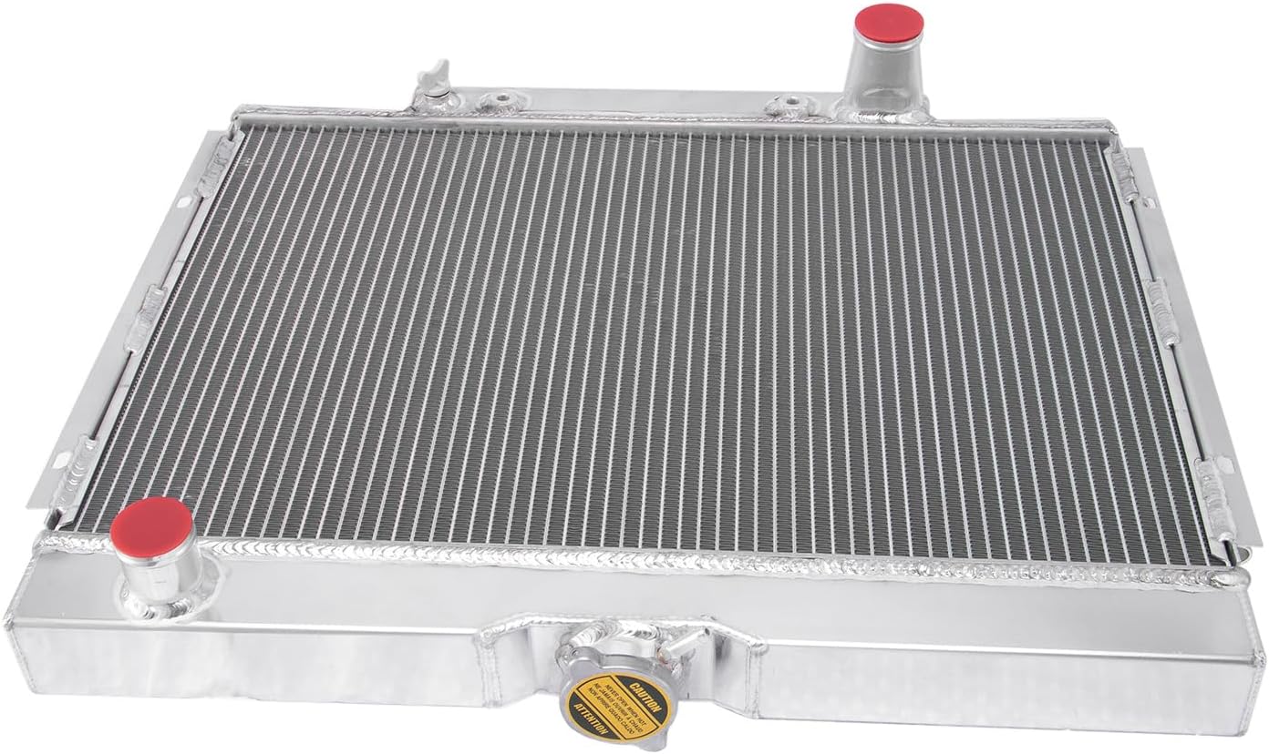Aluminum Radiator for Ford 67-69 Fairlane Ranchero/67-68 Falcon/67-70 Mustang/68-70 Mercury Cougar XR7 V8 3 Row Radiators