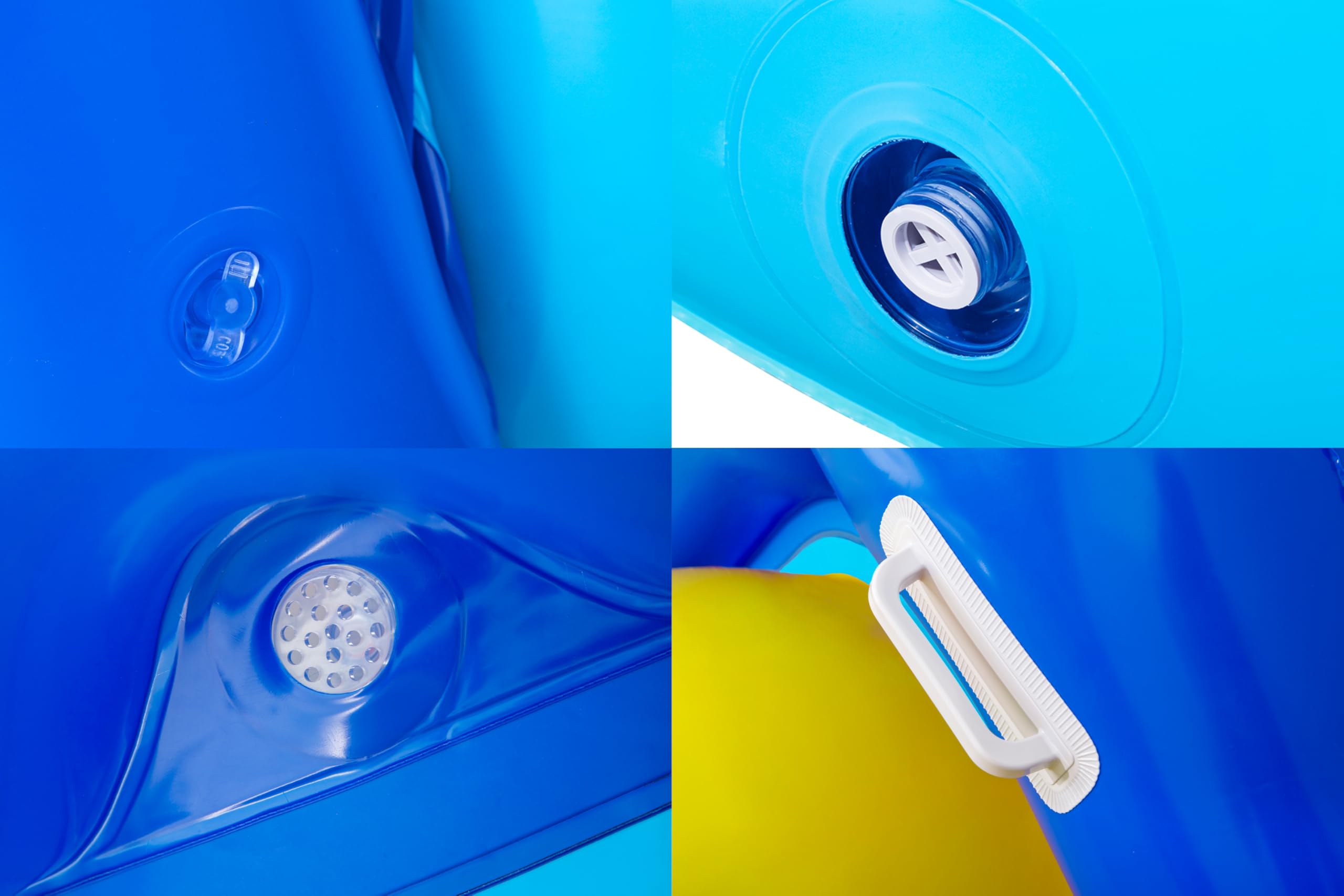 8'1" x 49" x 39"/2.47m x 1.24m x 1.00m Giant Pool Water Slide