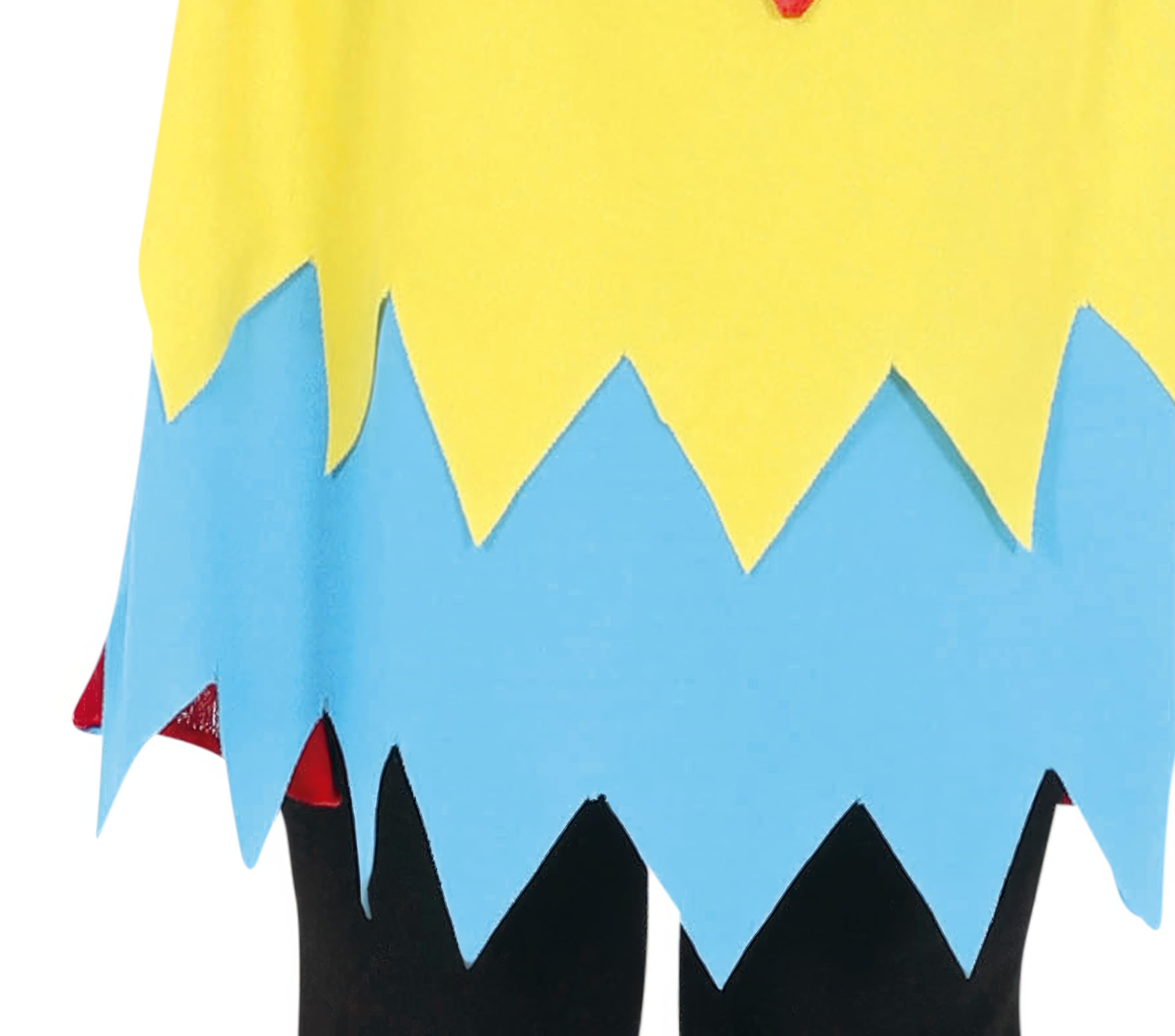 FIESTAS GUIRCA | Disfraz de Loro Infantil - Vestido, Capucha y Alas - Disfraces de Animales para Halloween, Carnaval y Fiestas - Ideal para Niños y Niñas - Multicolor